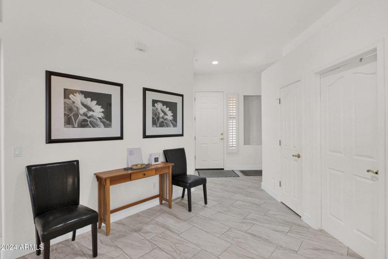 entry from front door