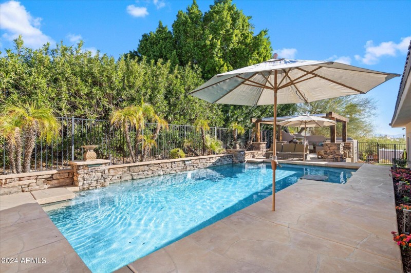 Heated pool