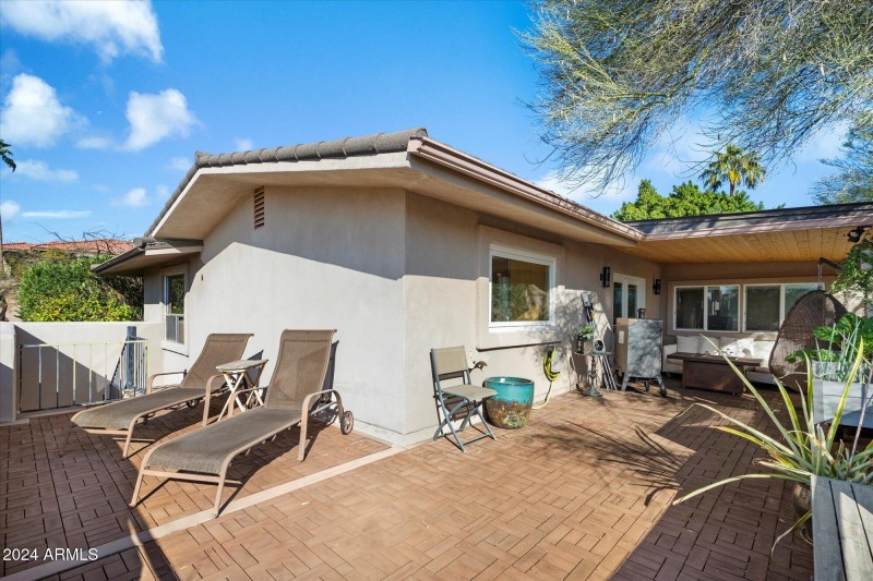 Wrap around deck