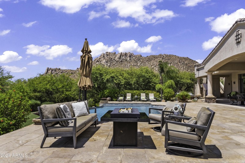 Views of Troon Mountain