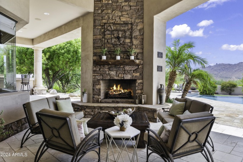 Cozy Covered Patio