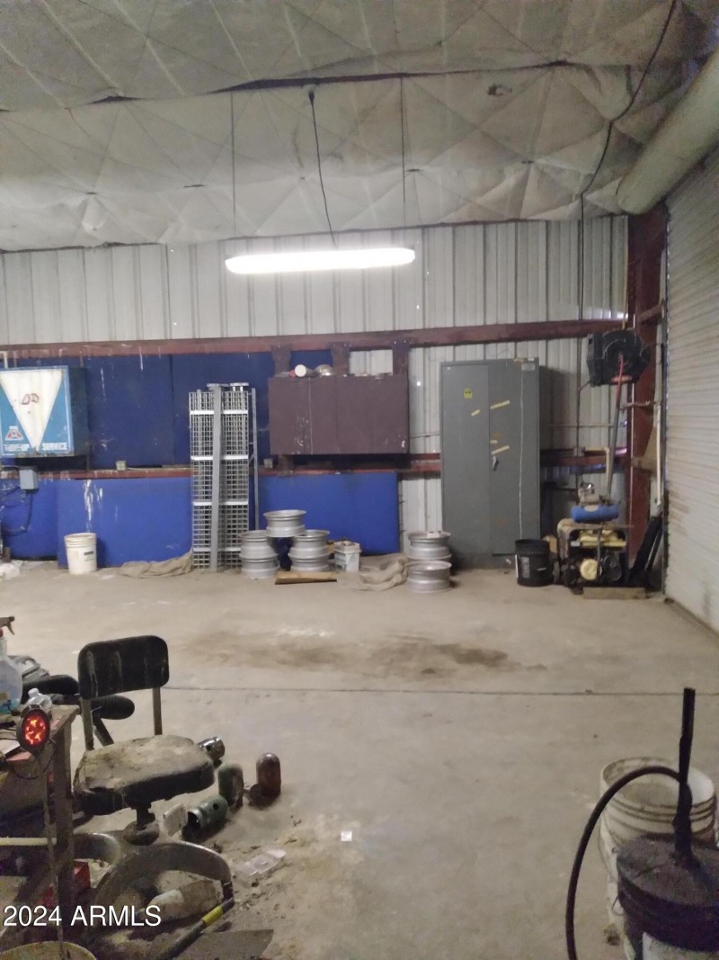 Inside Garage