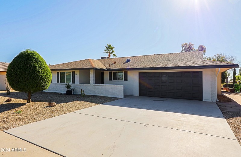 Front new exterior paint