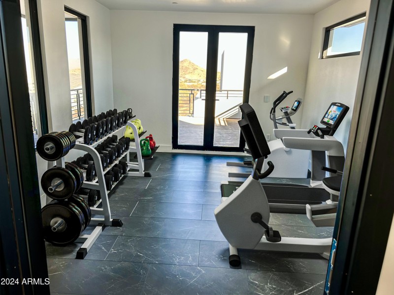 Upstairs flex room