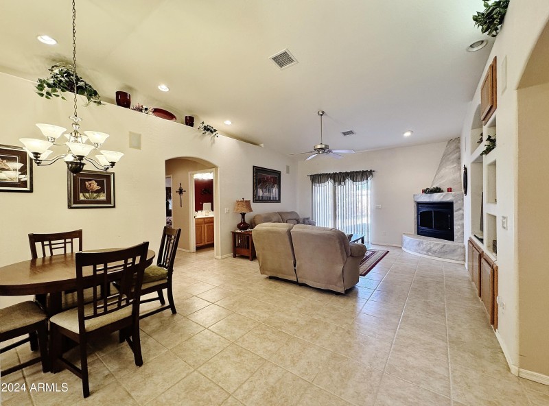 Great room from entry