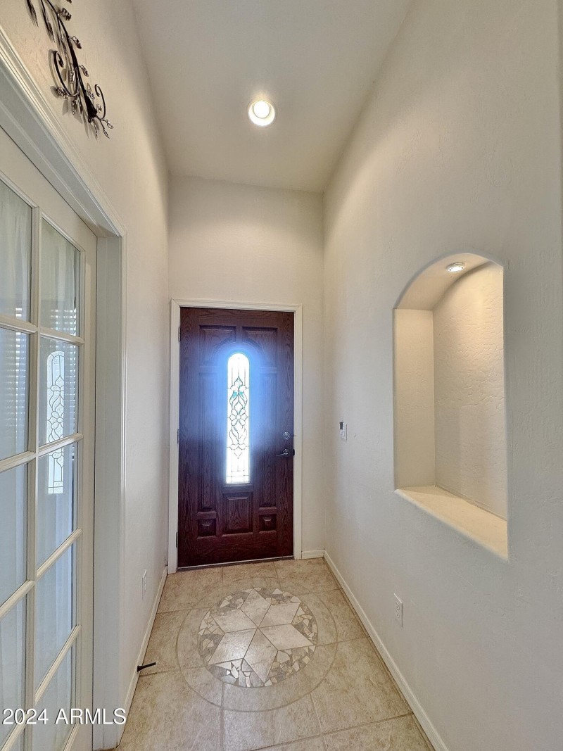 Front entry inside