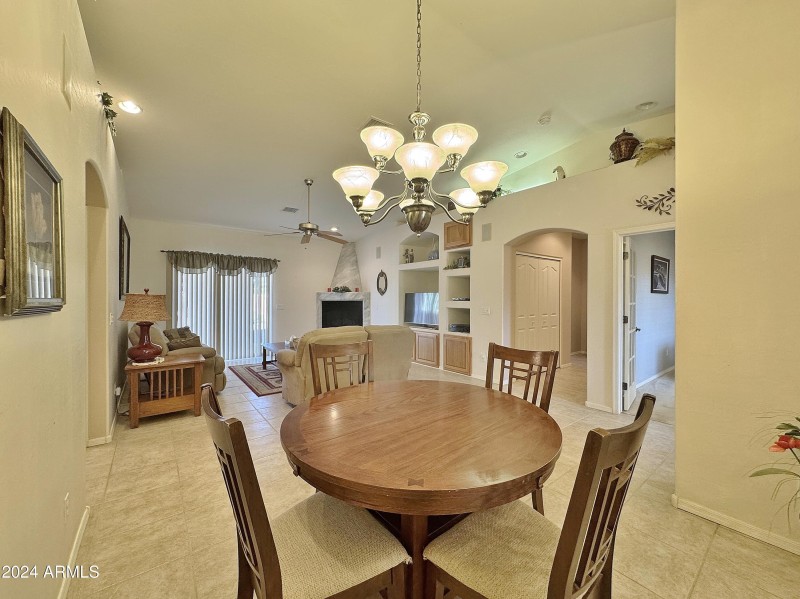 Dining area