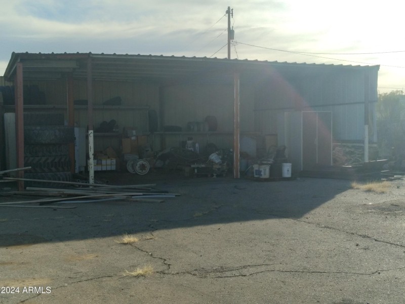 Side Garage area