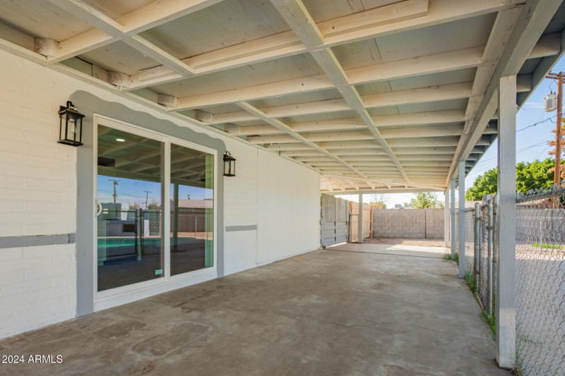 Large Covered Patio