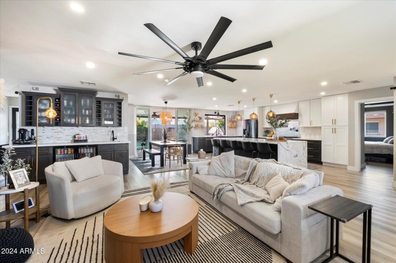 Modern Open Kitchen Great Room