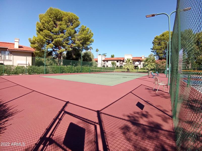 Multiple Tennis Courts