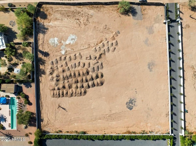 Aerial View of the Lot