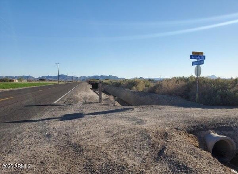 Road entrance