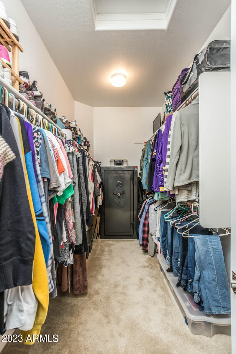 Master closet