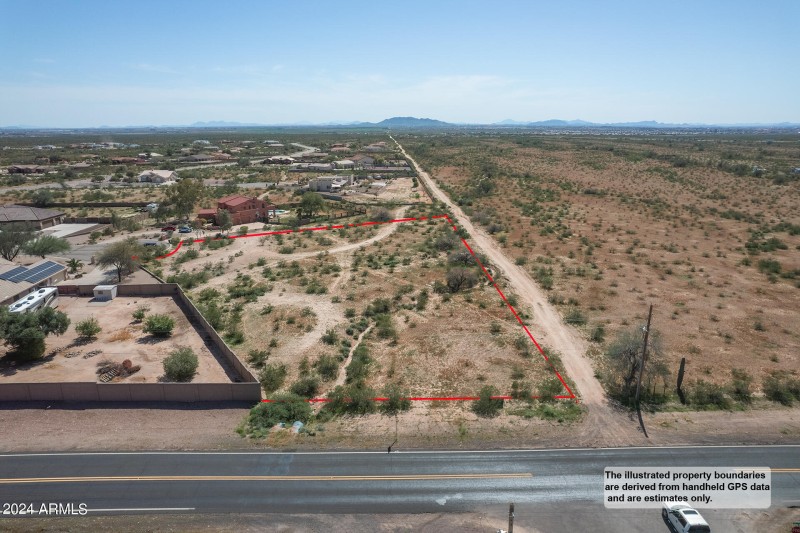 100ft View to South