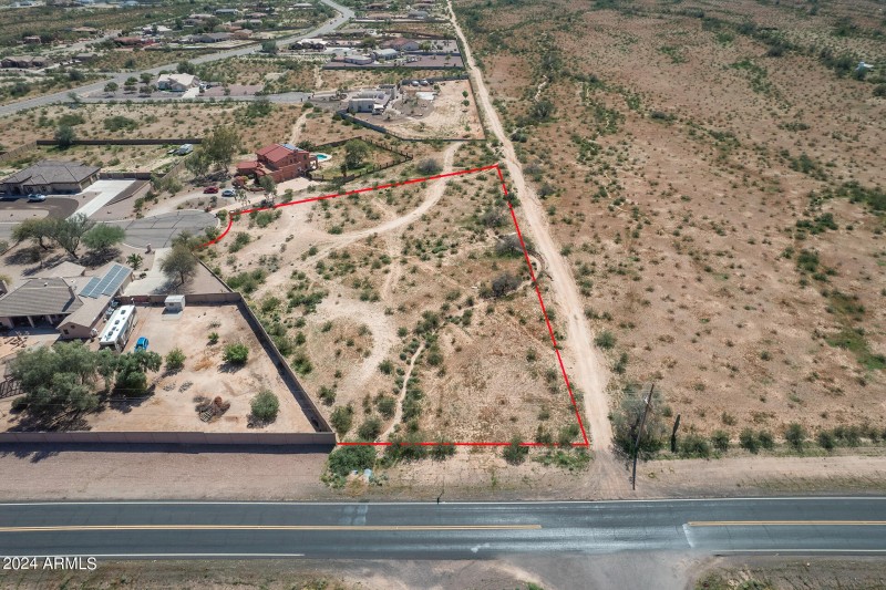 200ft View to South
