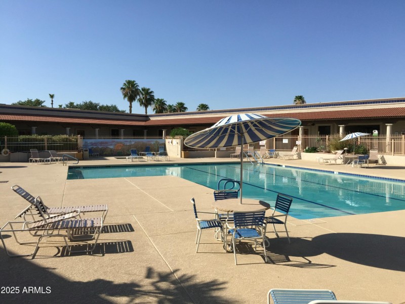 Heated pool