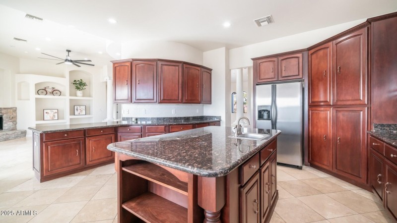 Kitchen and Living Room