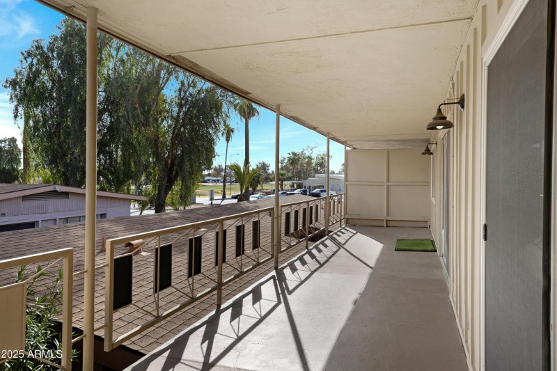 Rear Patio