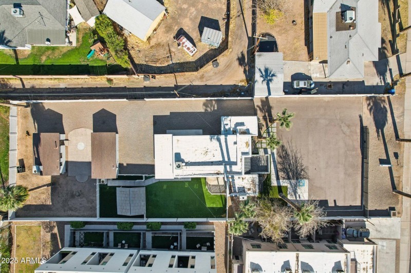 Overhead view