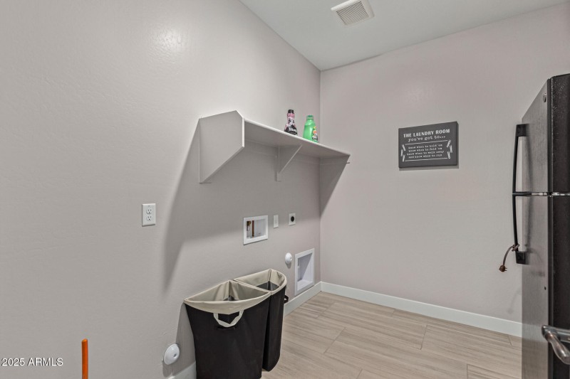 Laundry Room/Space for Fridge