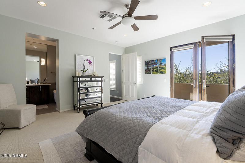 Spacious Primary bedroom.