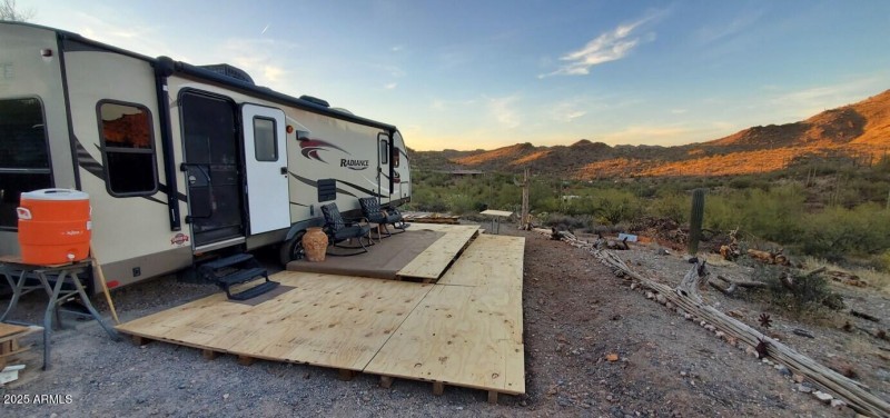 temporary deck