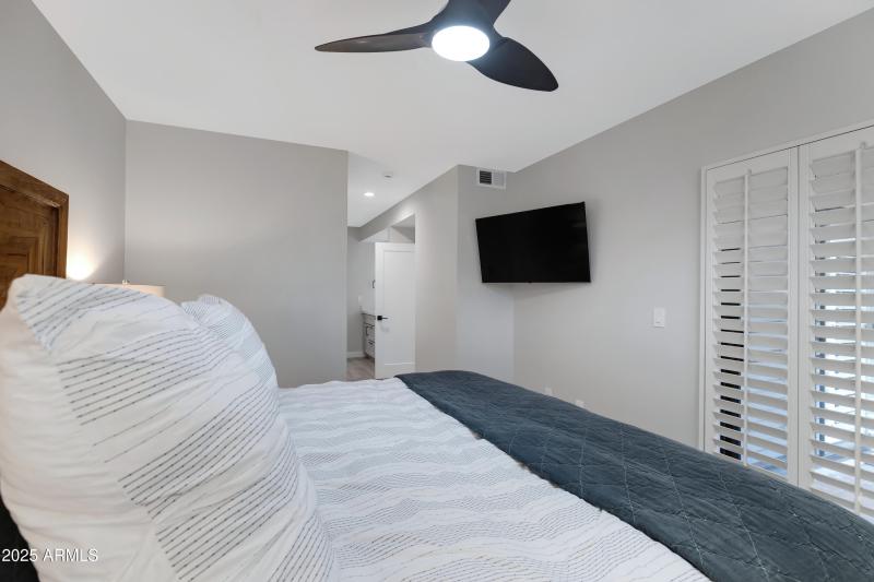 Smart TV in the Primary Suite