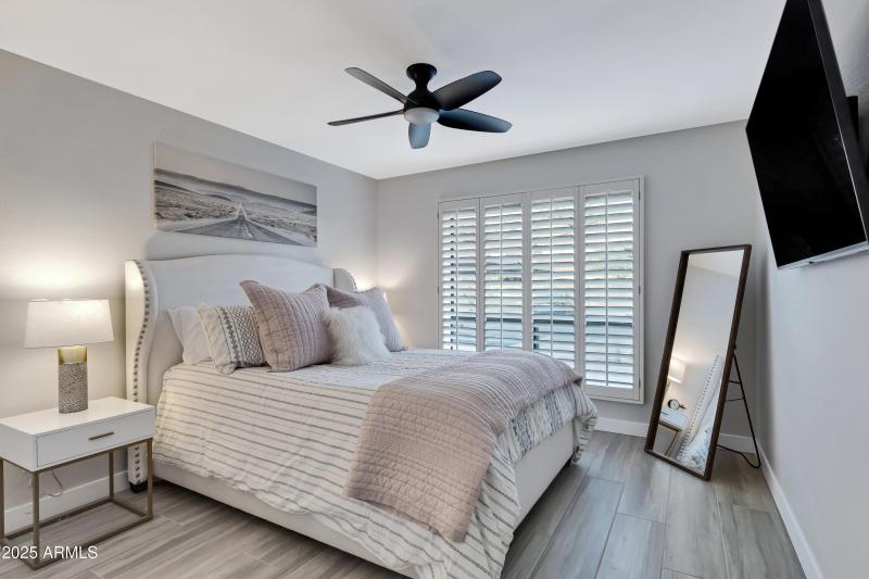 Second Bedroom is Split from the Primary