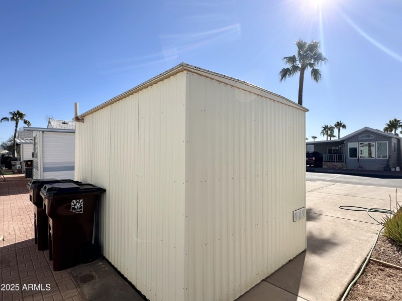 SIDE/BACK OF SHED