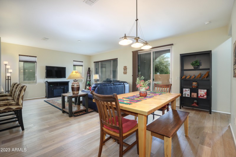 Dining to Great room