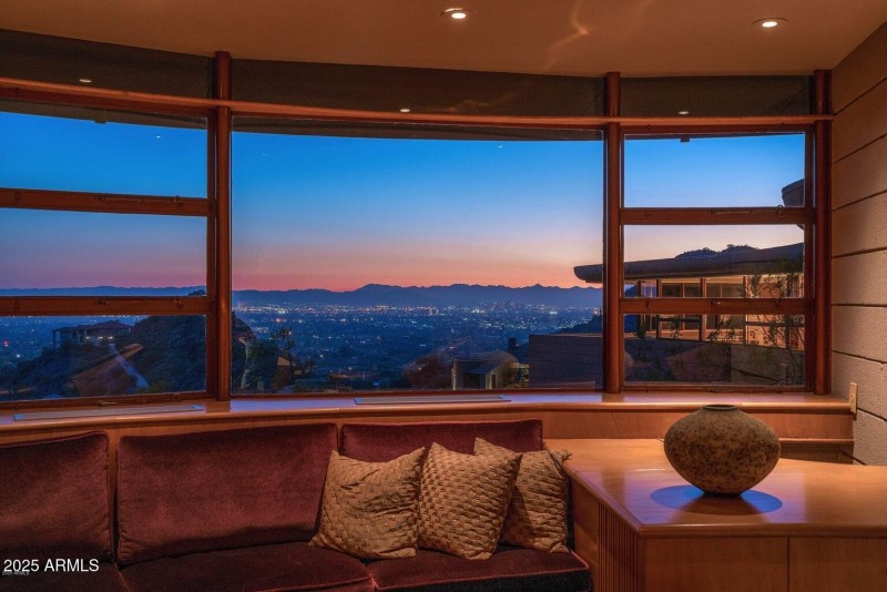 City Lights and Mountain views