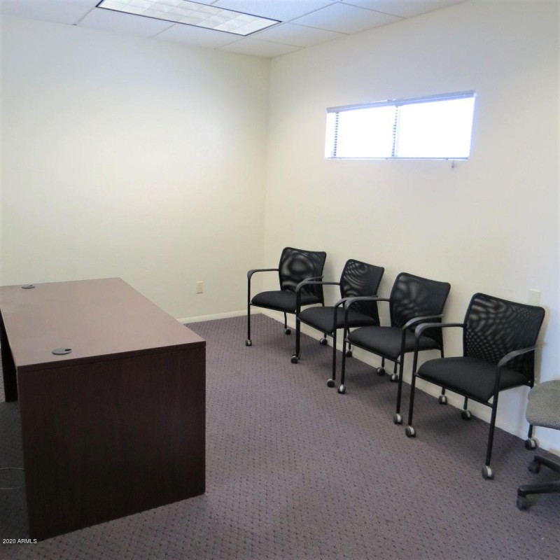 1 of several upstairs offices