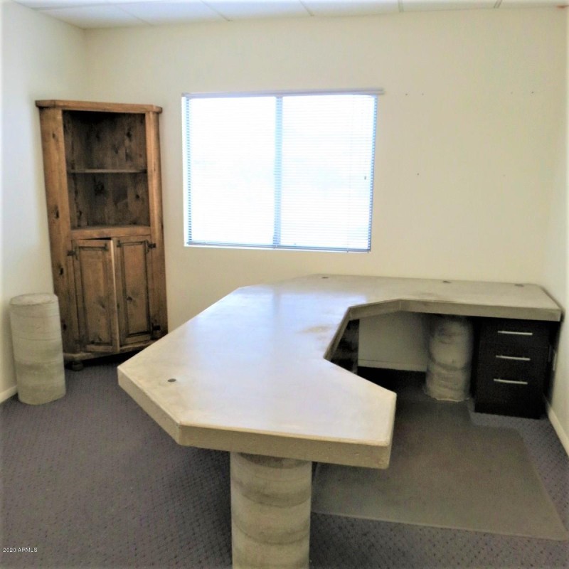 Upstairs Office with Cemet Desk