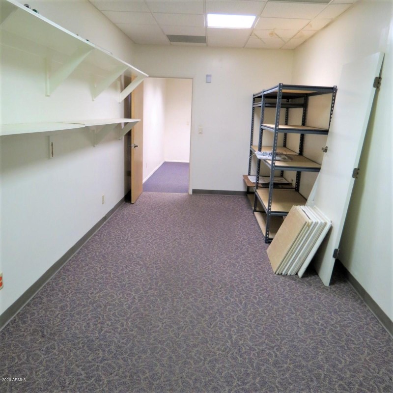 Upstairs Storage area