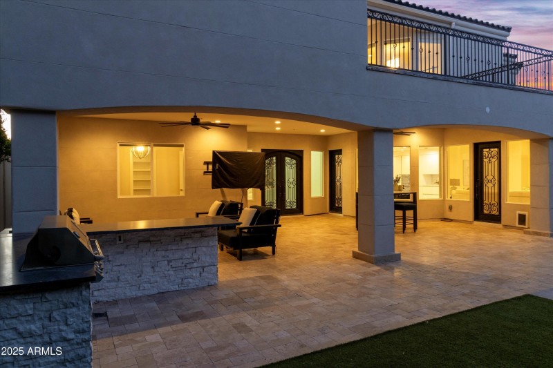 Patio lighting