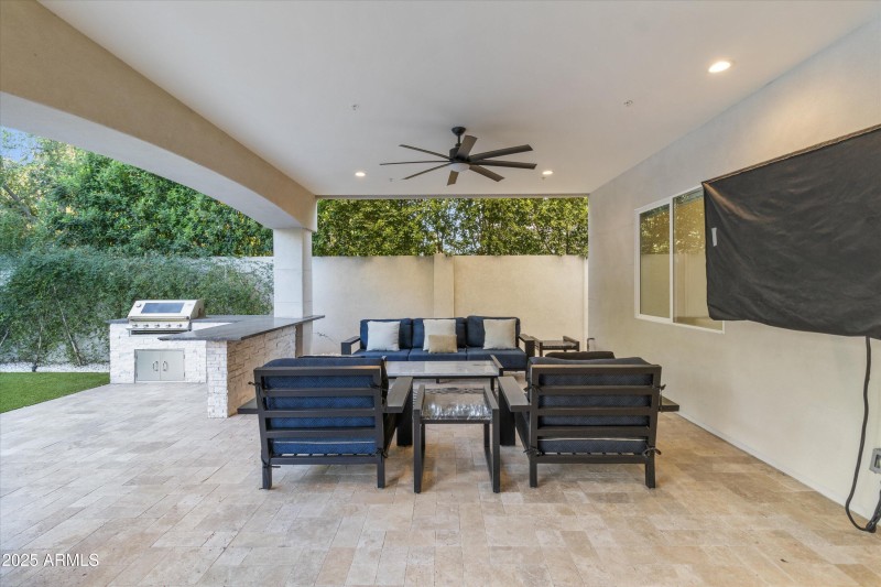Plenty of outdoor living space
