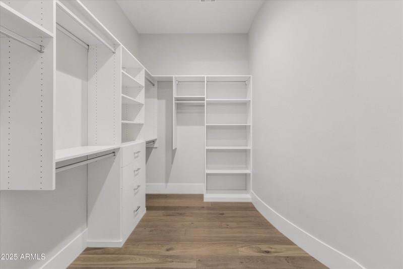 Downstairs Guest Bedroom closet
