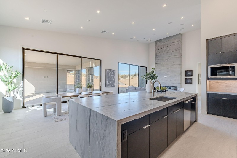 Spacious Open Kitchen