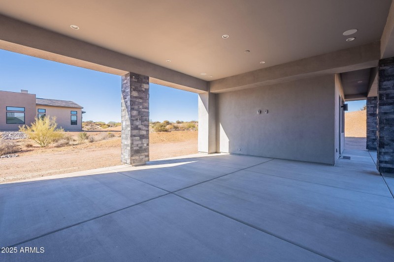 Oversized Covered Patio