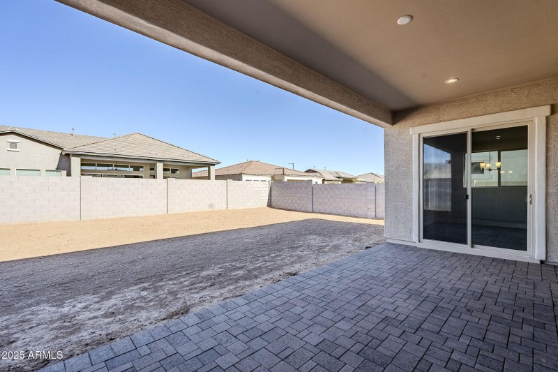 Brick Paver Covered Patio