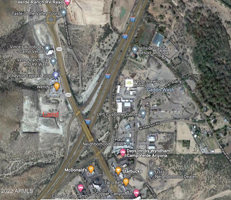 Google Maps of Land JPEG