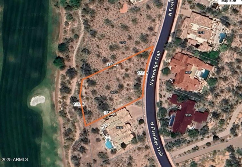Parcel Dimensions lot 11