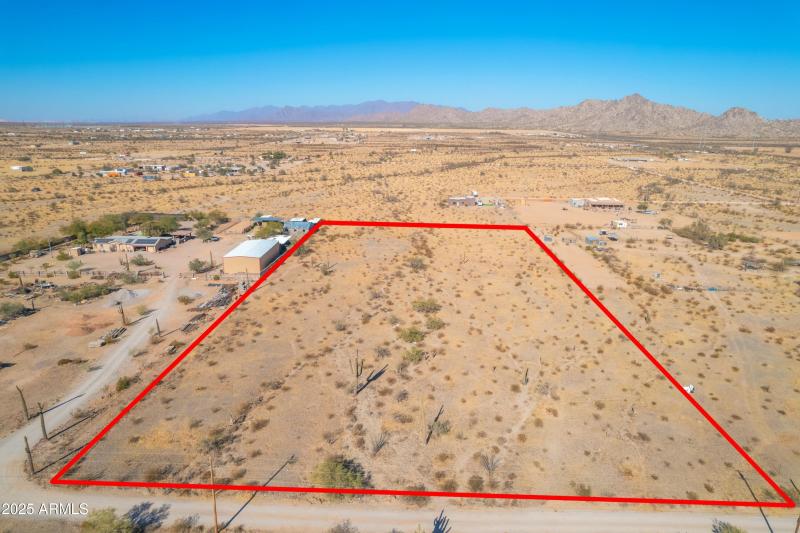 4.99 Acres Total Facing North