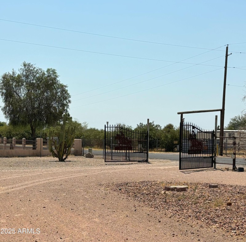 IRON FENCE ENTRY