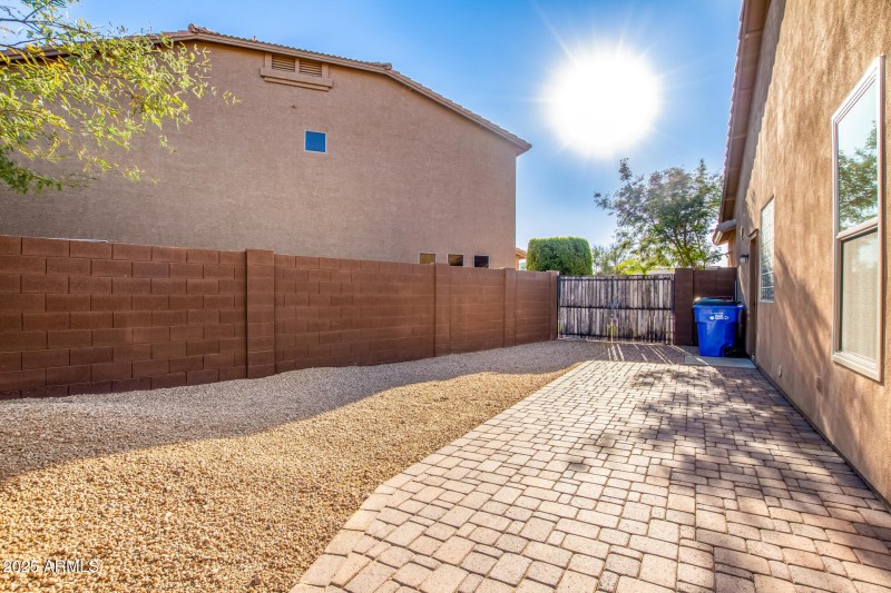 East Side Yard with RV gate