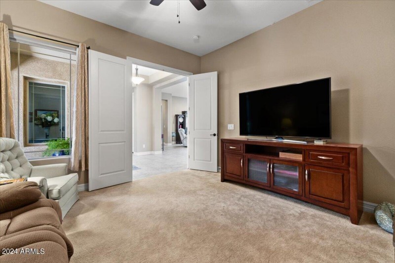 24 Office or den with double doors