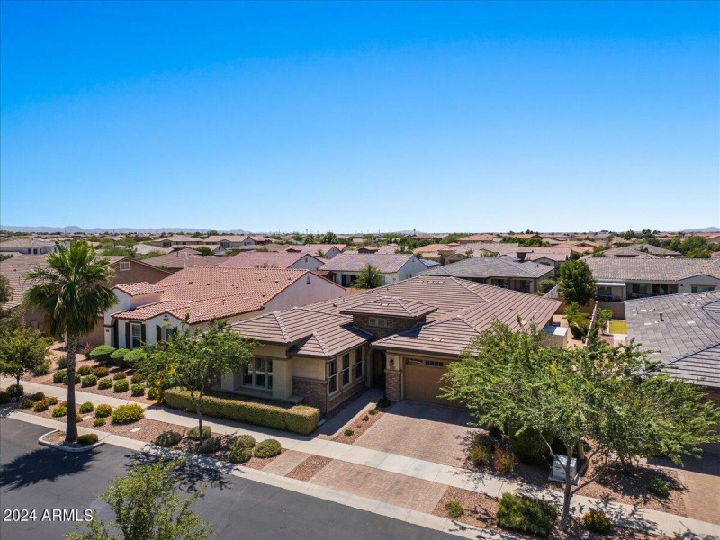 49 Aerial front of home