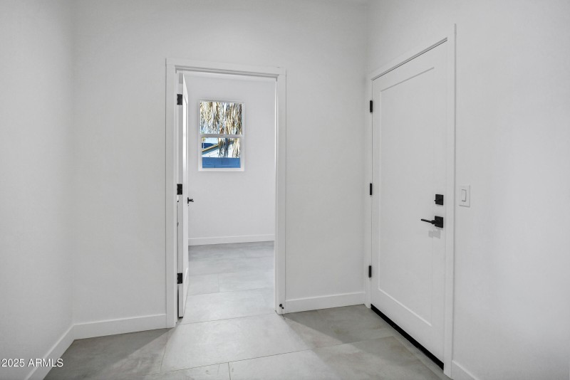 Entrance from Garage