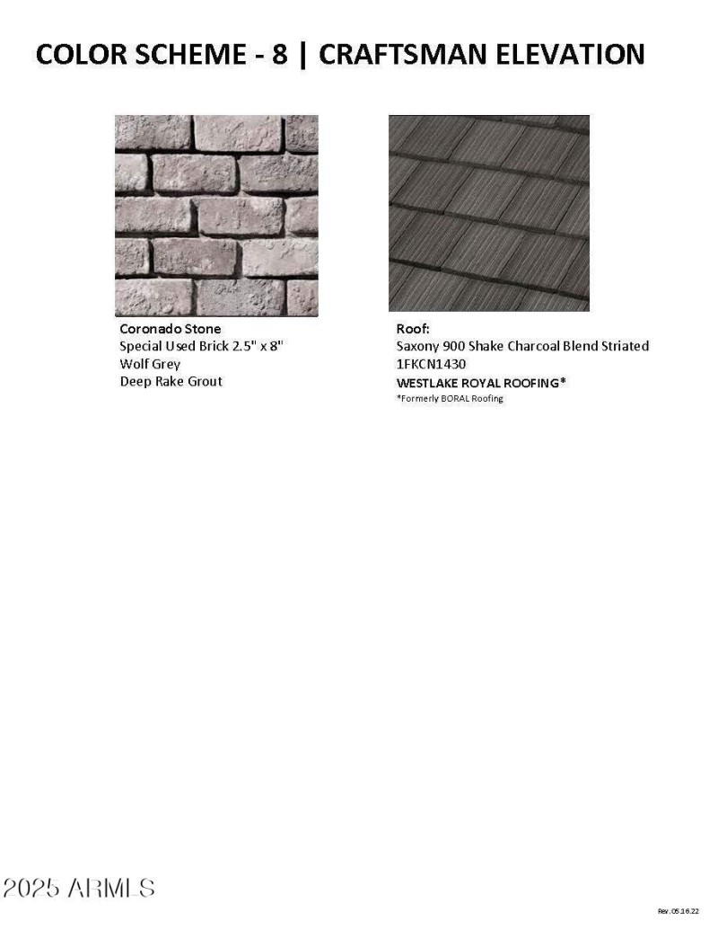 Craftsman 8 Stone and Roof Tile